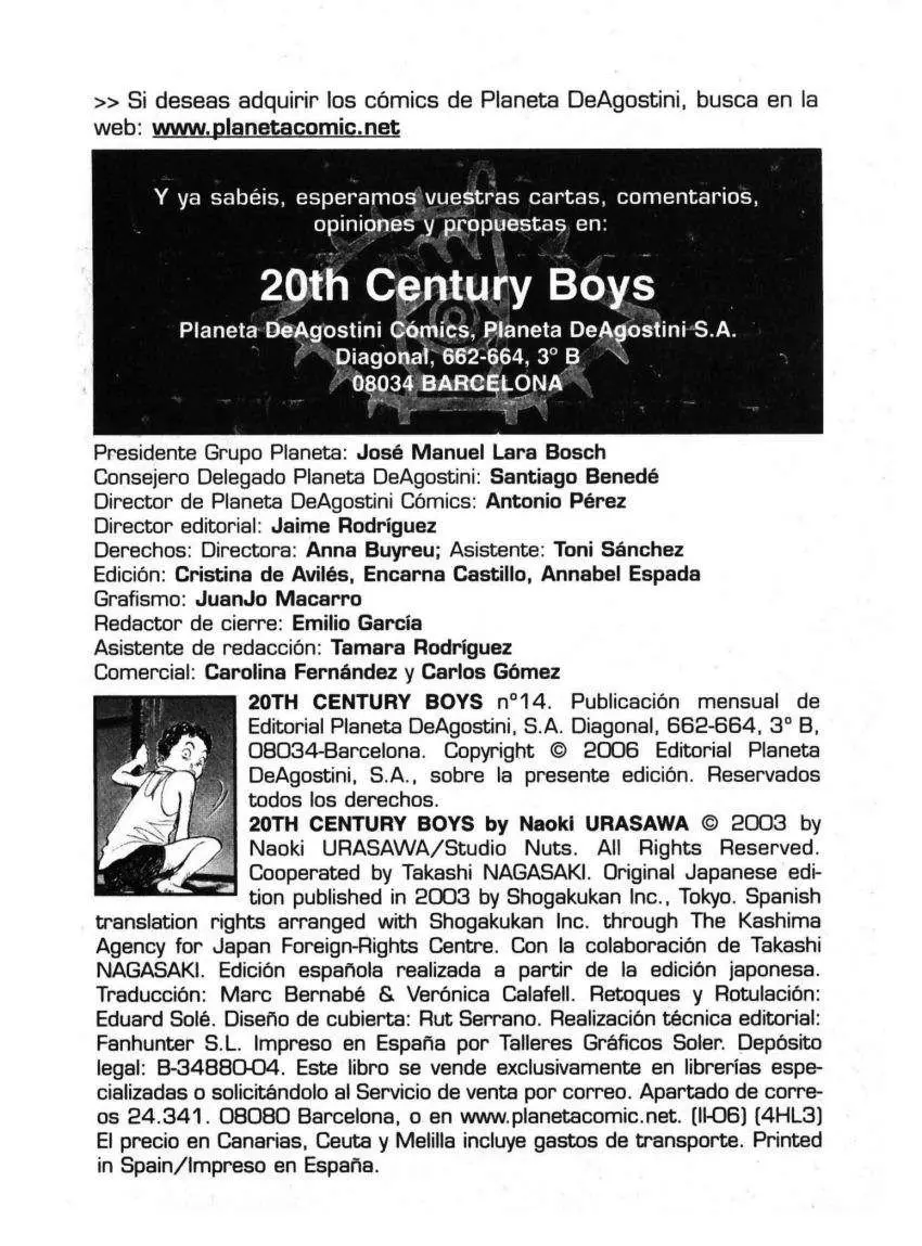 20th Century Boys capítulo 146, página 4
