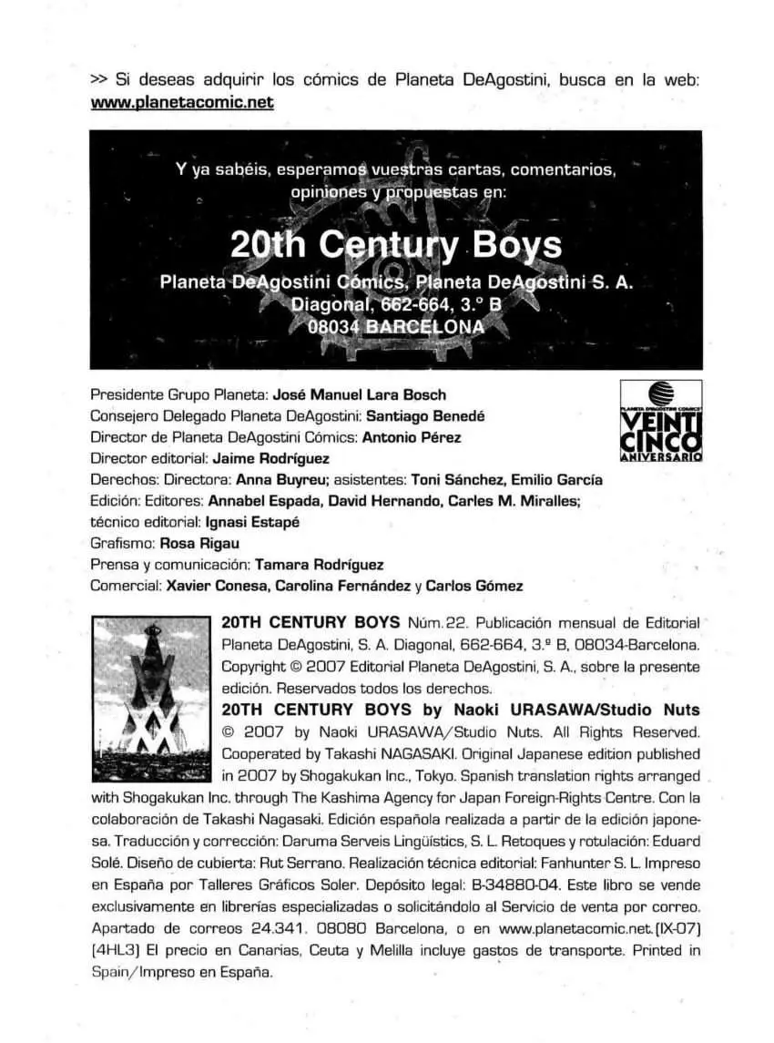 20th Century Boys capítulo 237, página 4