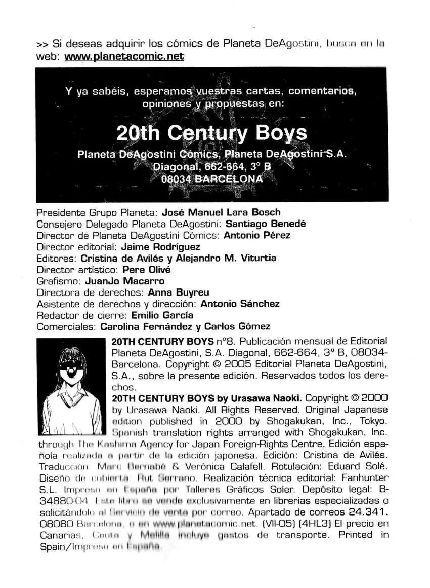 20th Century Boys capítulo 77, página 5