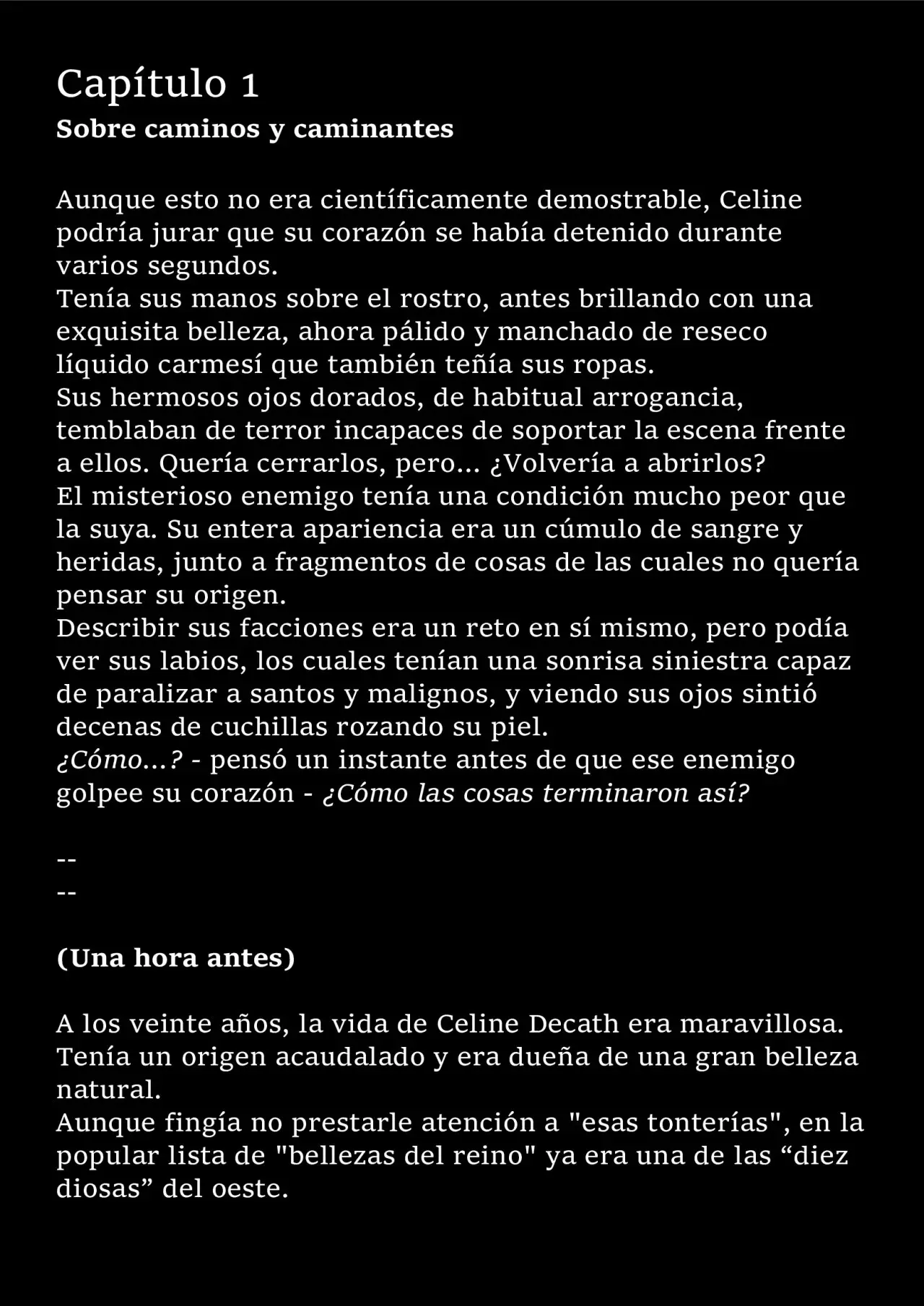 A Bran Story capítulo 1, página 1