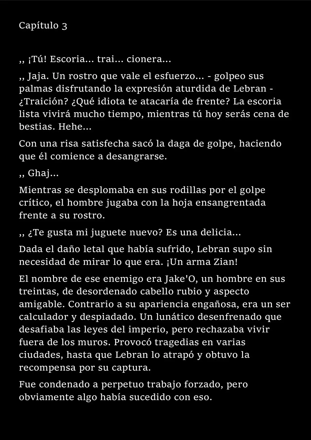 A Bran Story capítulo 3, página 1