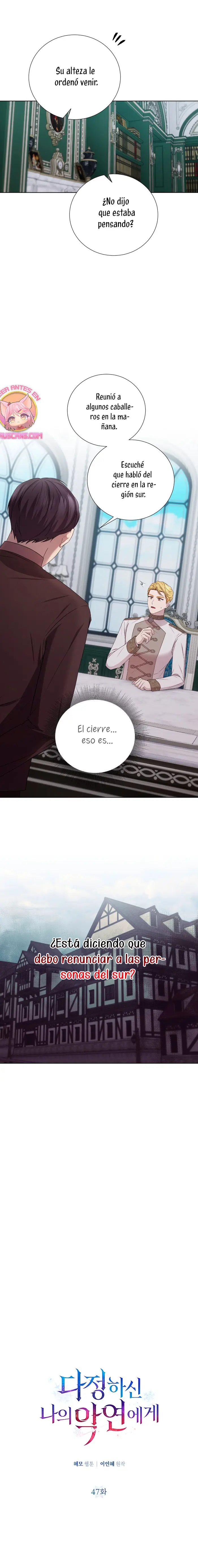 A mi dulce némesis capítulo 47, página 9