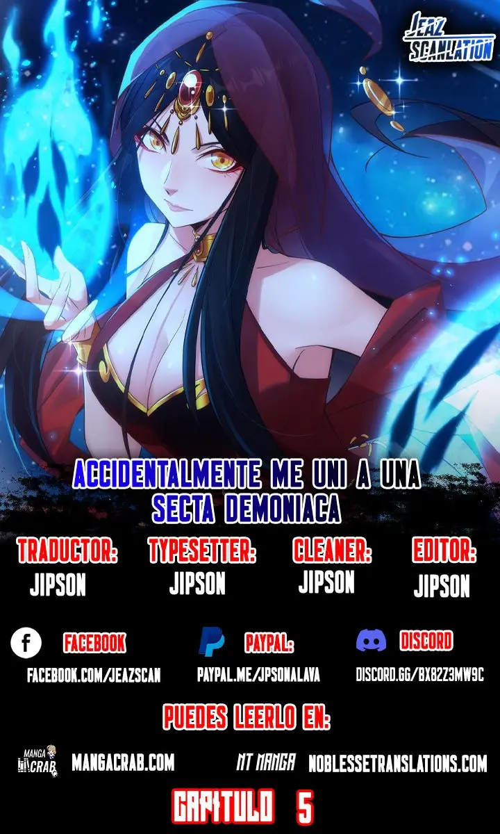 Accidentalmente Me Uní A Una Secta Demoniaca capítulo 5, página 2