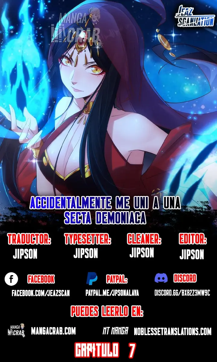 Accidentalmente Me Uní A Una Secta Demoniaca capítulo 7, página 1