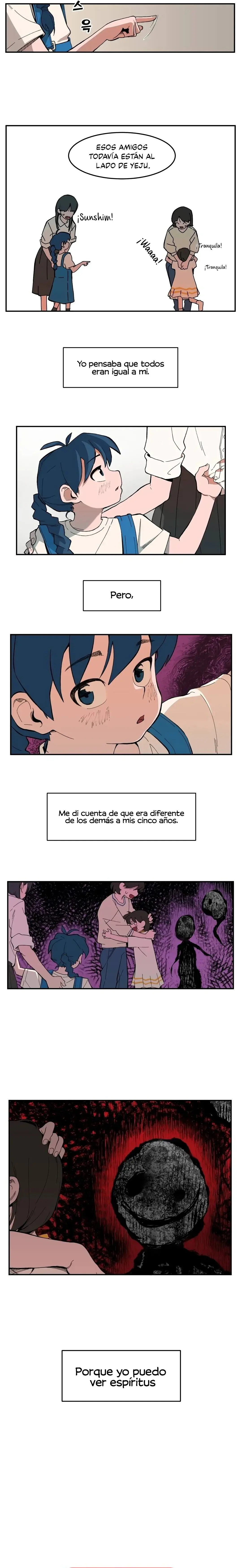 Advertencia de espíritus malignos capítulo 1, página 3