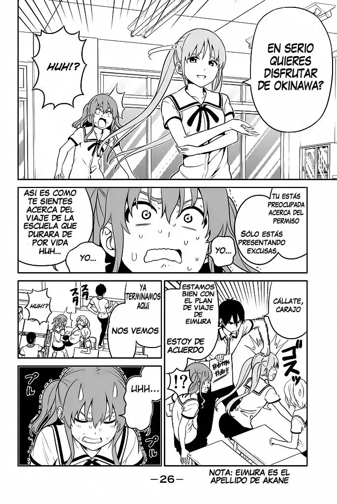 Aho Girl capítulo 119.2, página 9