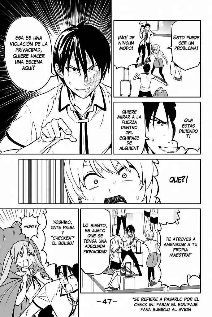 Aho Girl capítulo 119.4, página 8