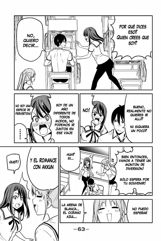 Aho Girl capítulo 119.5, página 4