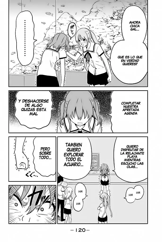 Aho Girl capítulo 119.8, página 19