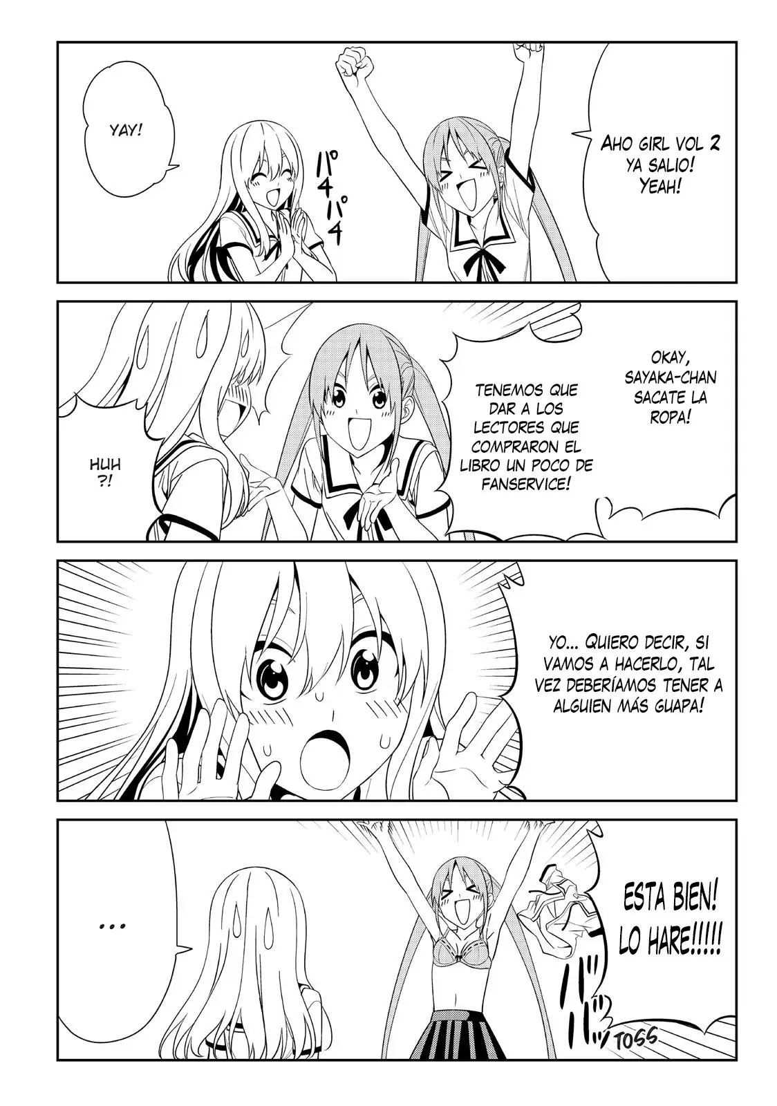 Aho Girl capítulo 36.5, página 9