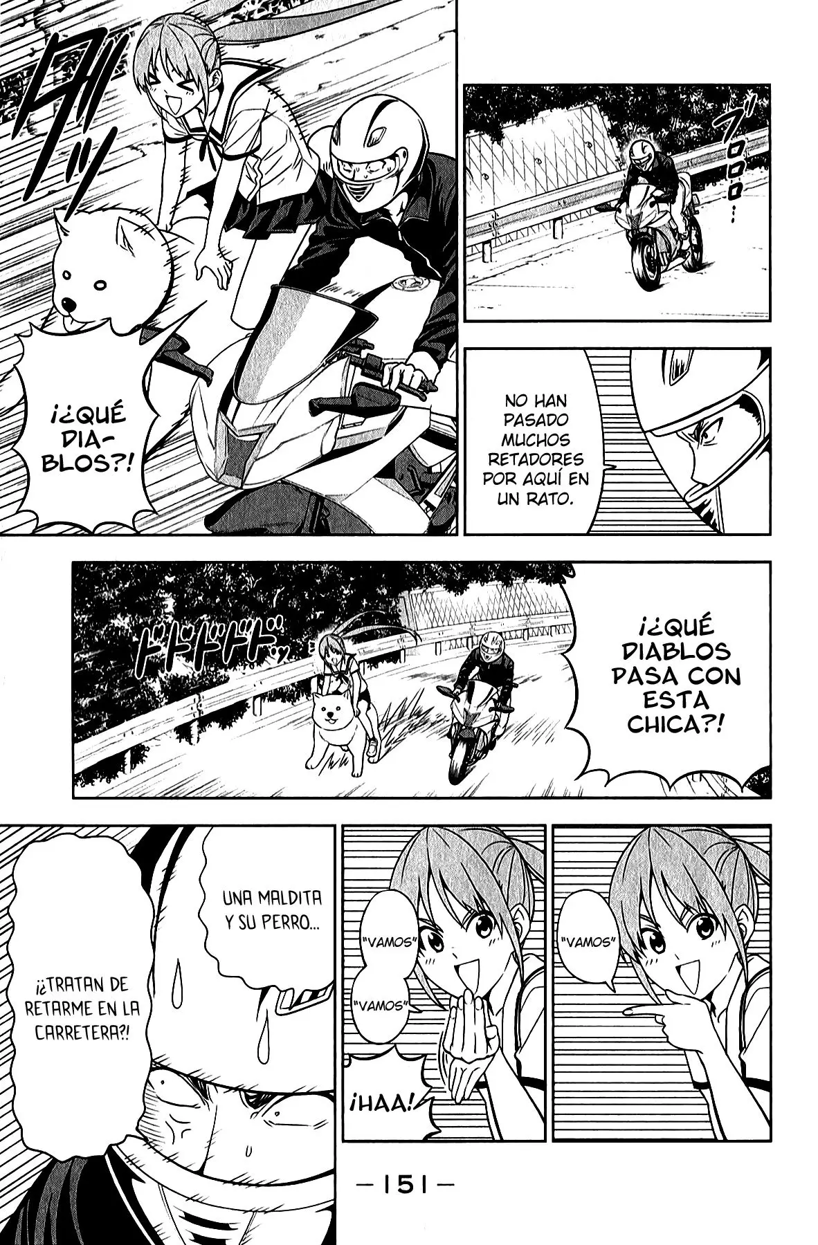 Aho Girl capítulo 54.1, página 3