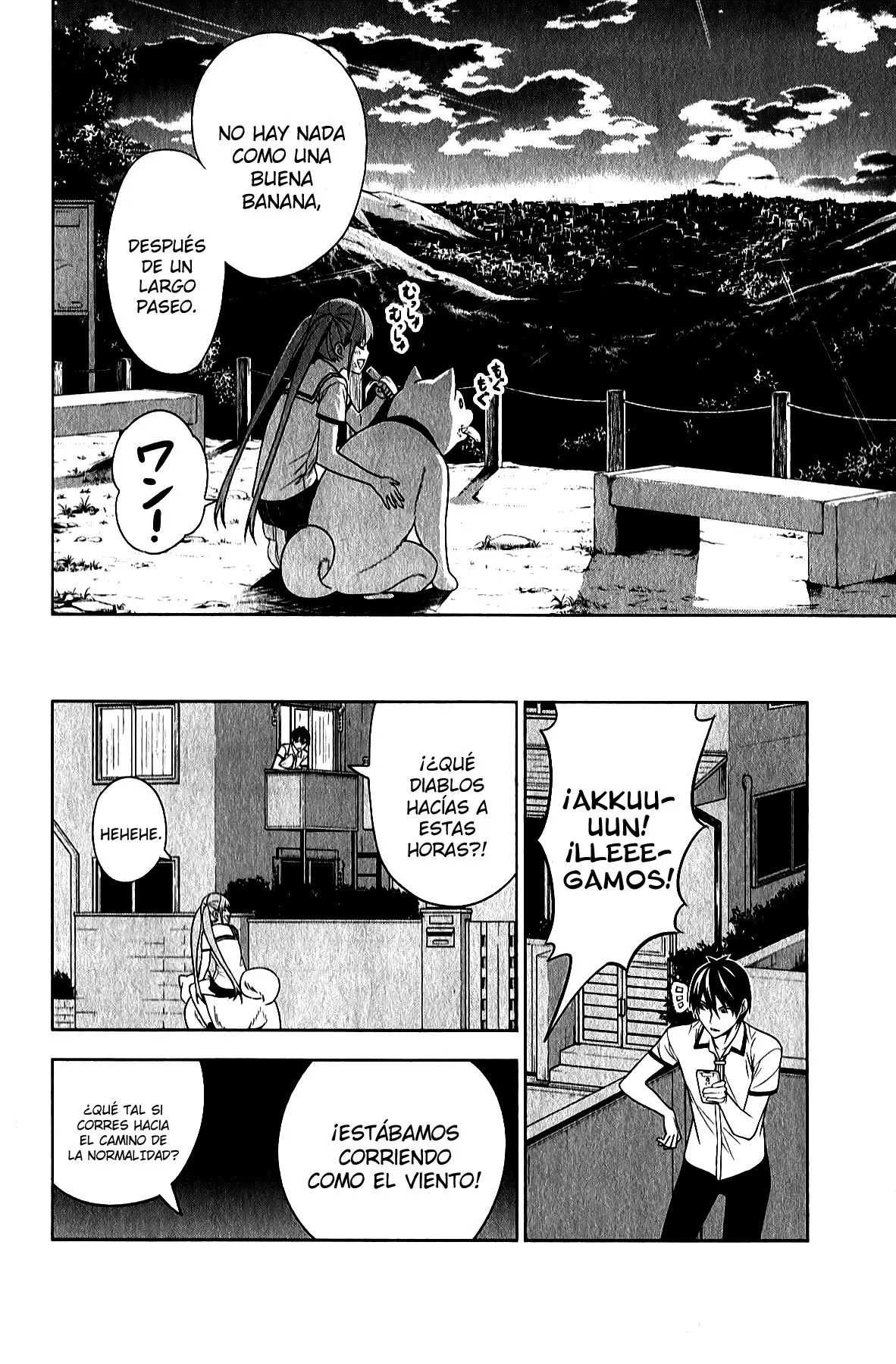 Aho Girl capítulo 54.1, página 8