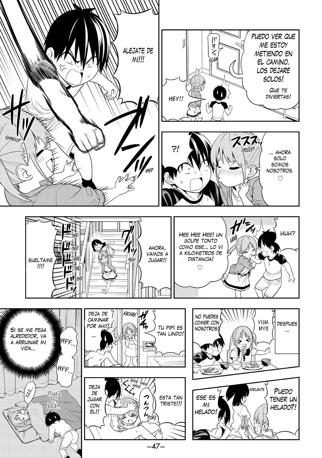 Aho Girl capítulo 76.5, página 4