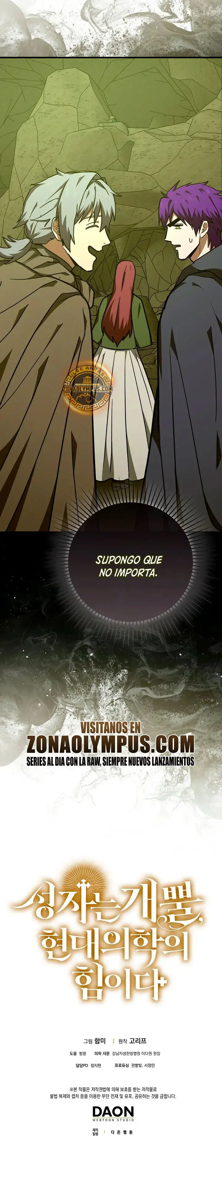 Al diablo con ser un santo, soy un médico capítulo 169, página 33