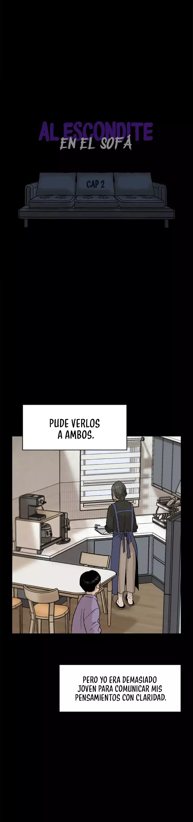 Al escondite en el sofá capítulo 2, página 4