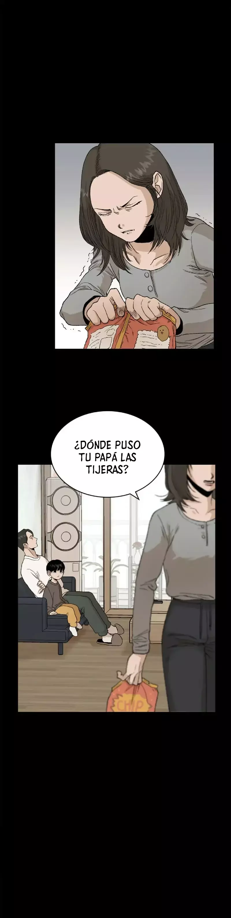 Al escondite en el sofá capítulo 2, página 9