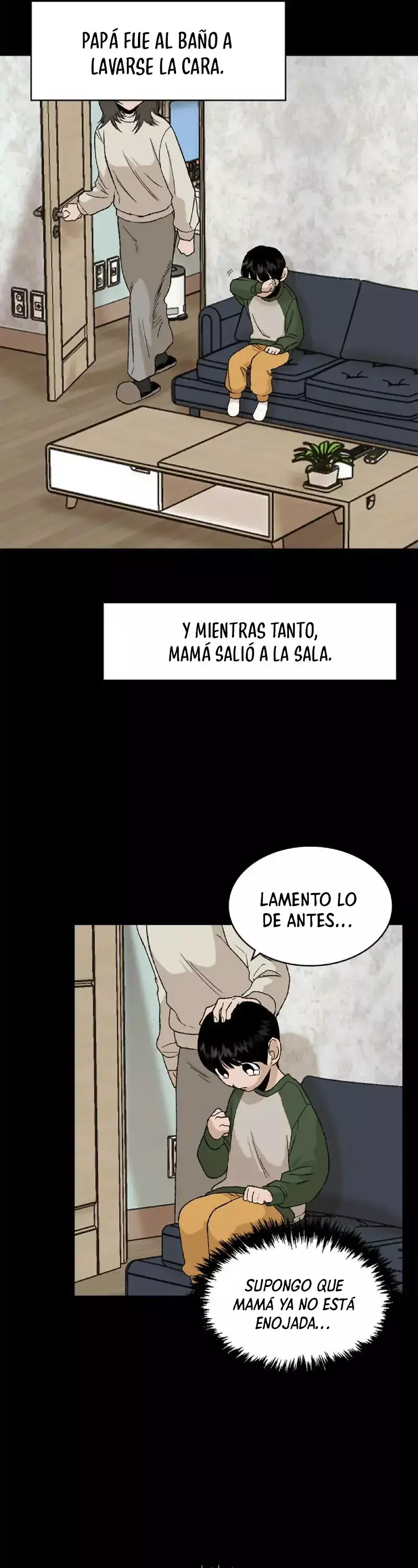 Al escondite en el sofá capítulo 3, página 13