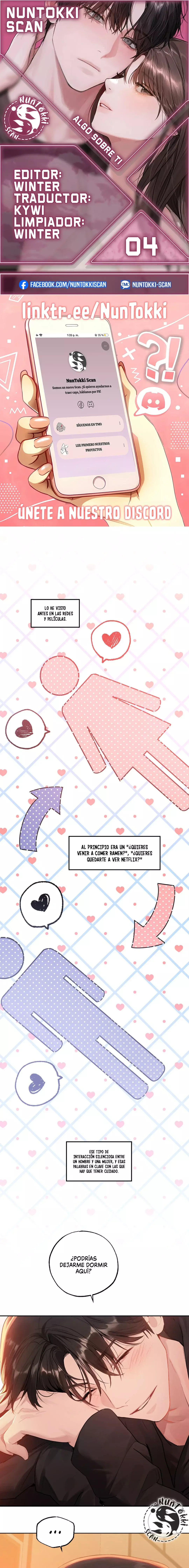 Algo sobre ti capítulo 4, página 1