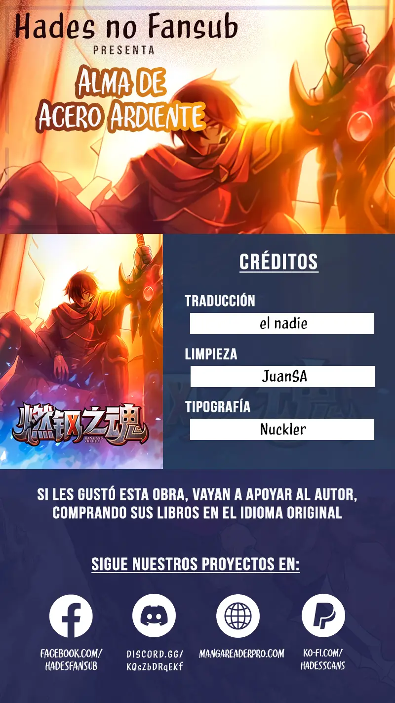 Alma de Acero Ardiente capítulo 25, página 1
