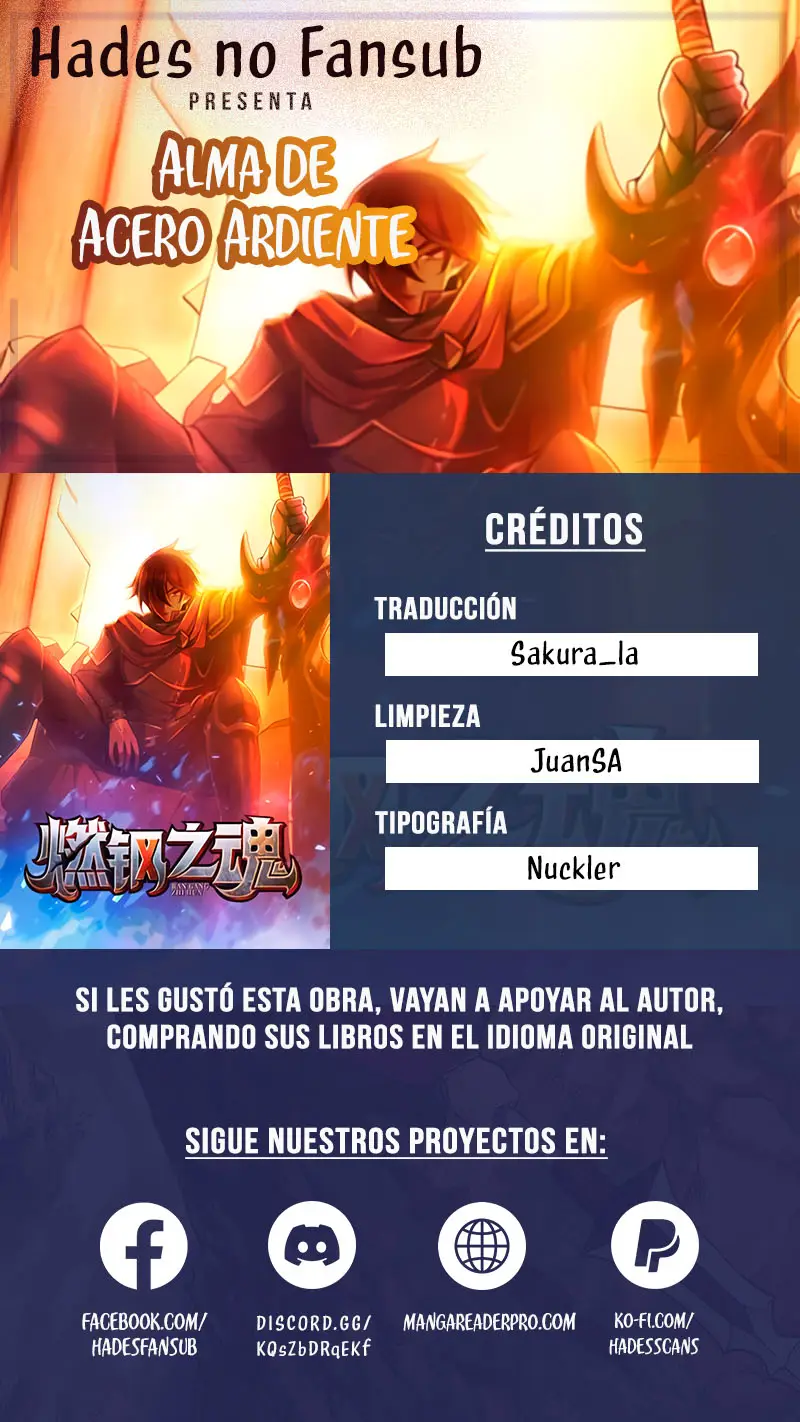 Alma de Acero Ardiente capítulo 28, página 1