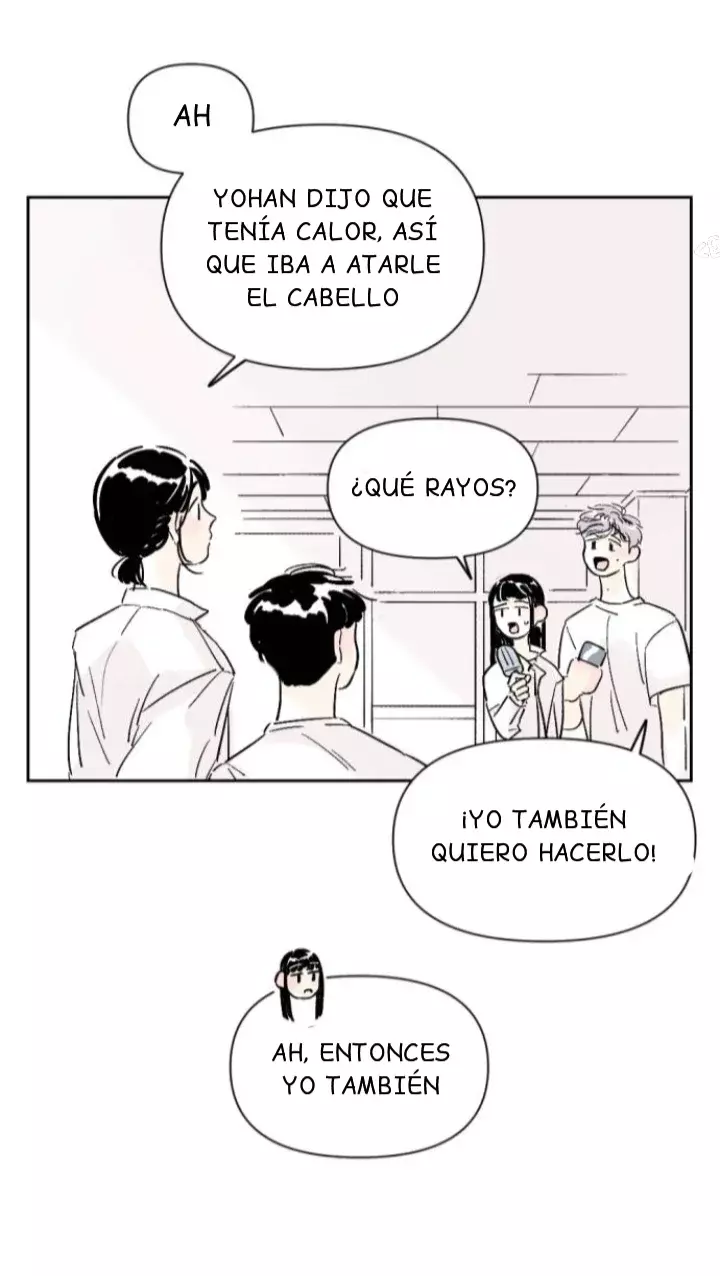 Amigos de la misma escuela capítulo 3, página 18