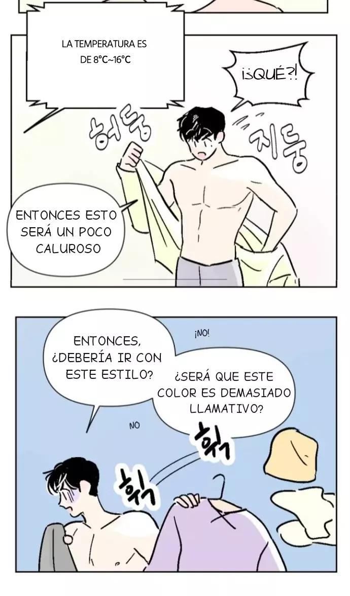 Amigos de la misma escuela capítulo 6, página 40