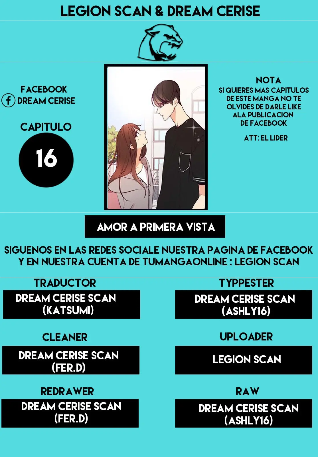 Amor A Primera Vista capítulo 16, página 1