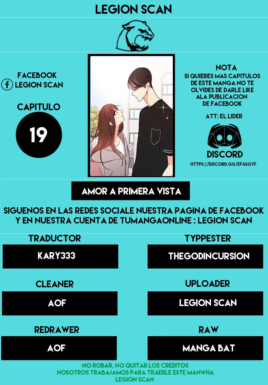 Amor A Primera Vista capítulo 19, página 1