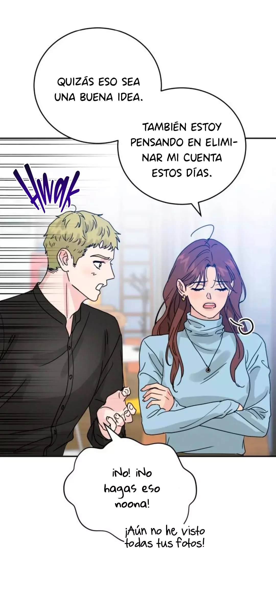 Amor egoísta capítulo 3, página 72