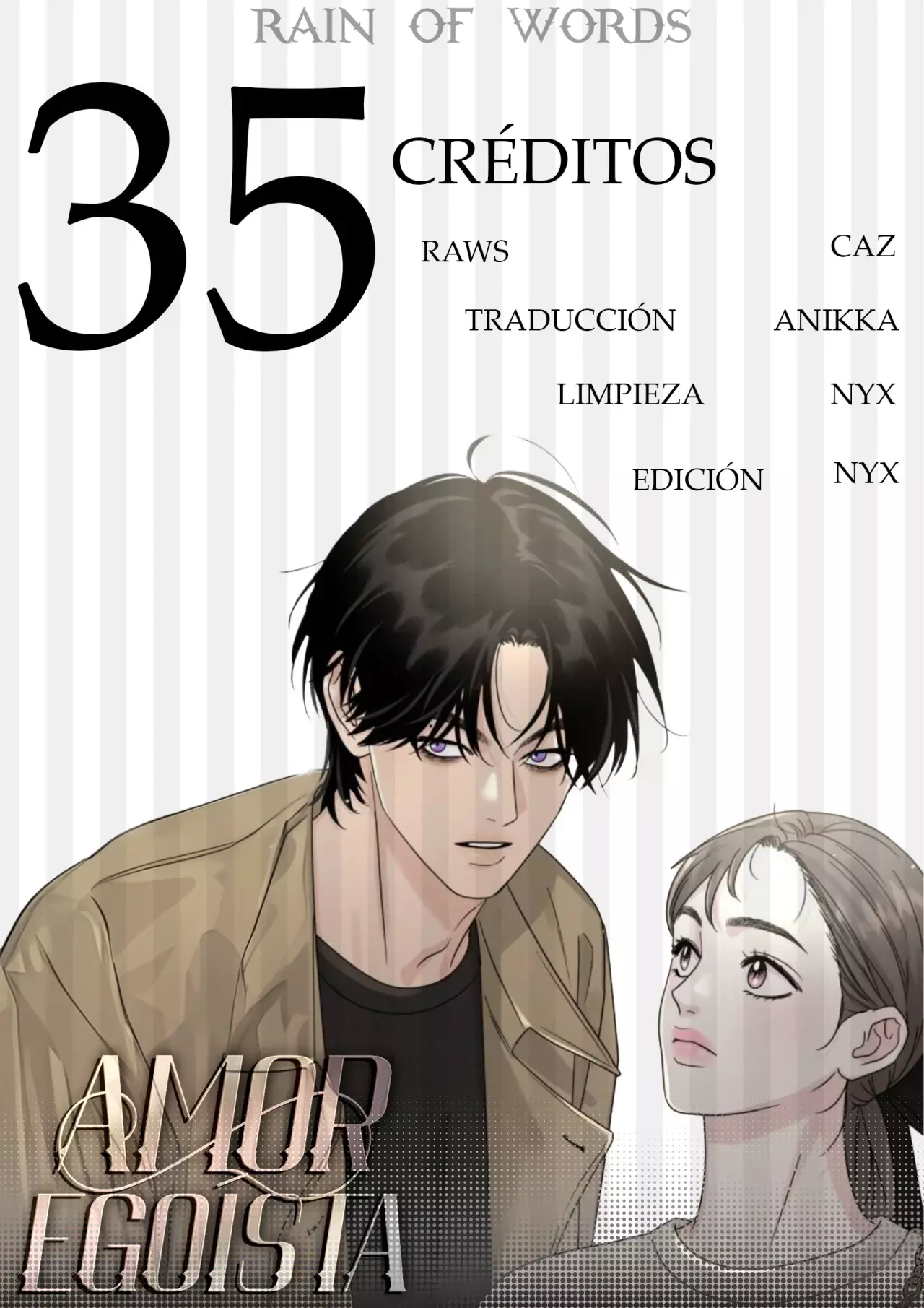 Amor egoísta capítulo 35, página 3