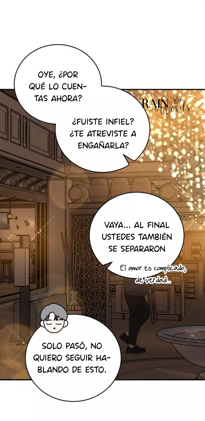 Amor egoísta capítulo 38, página 19