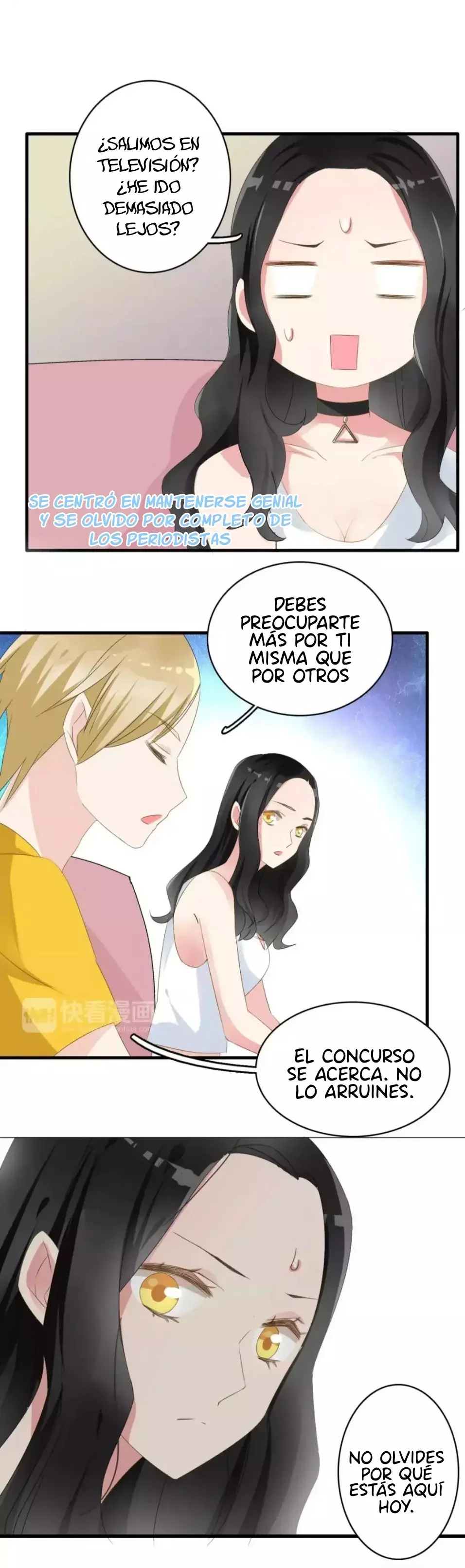Amor en altura capítulo 31, página 9