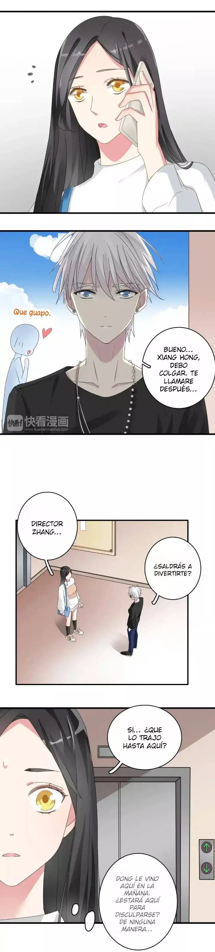 Amor en altura capítulo 36, página 3