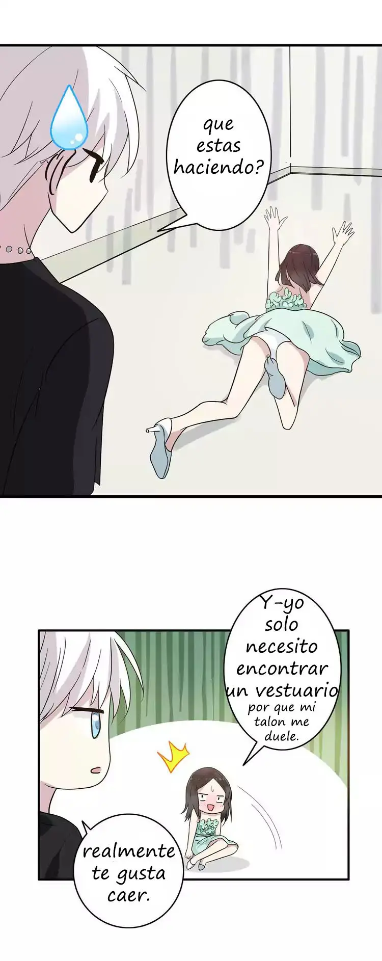 Amor en altura capítulo 5, página 17