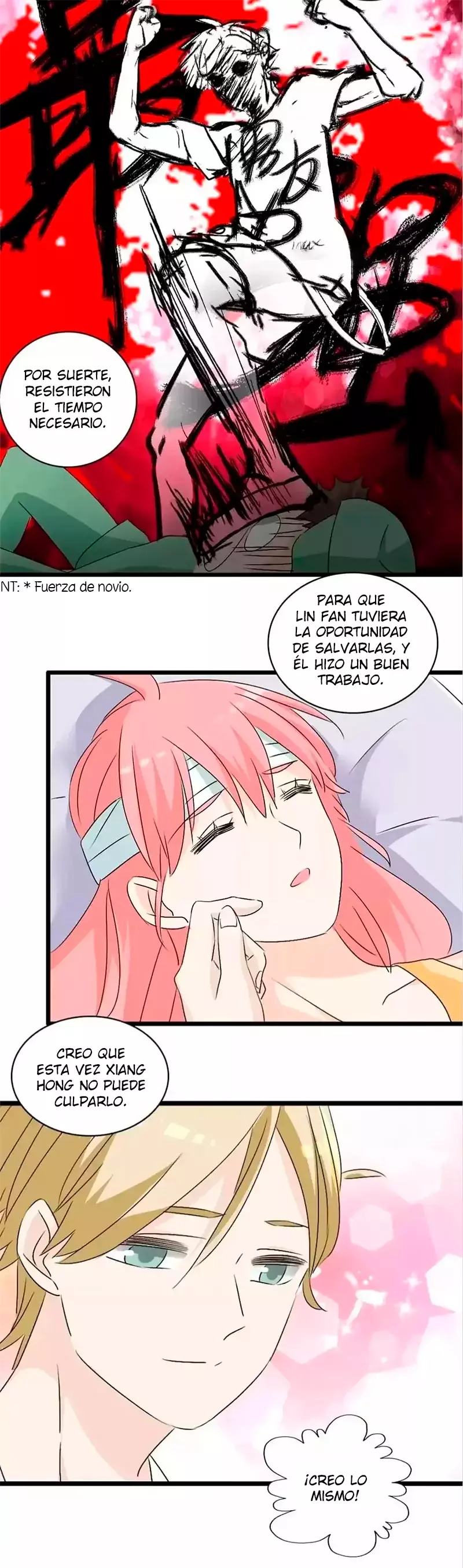 Amor en altura capítulo 57, página 7