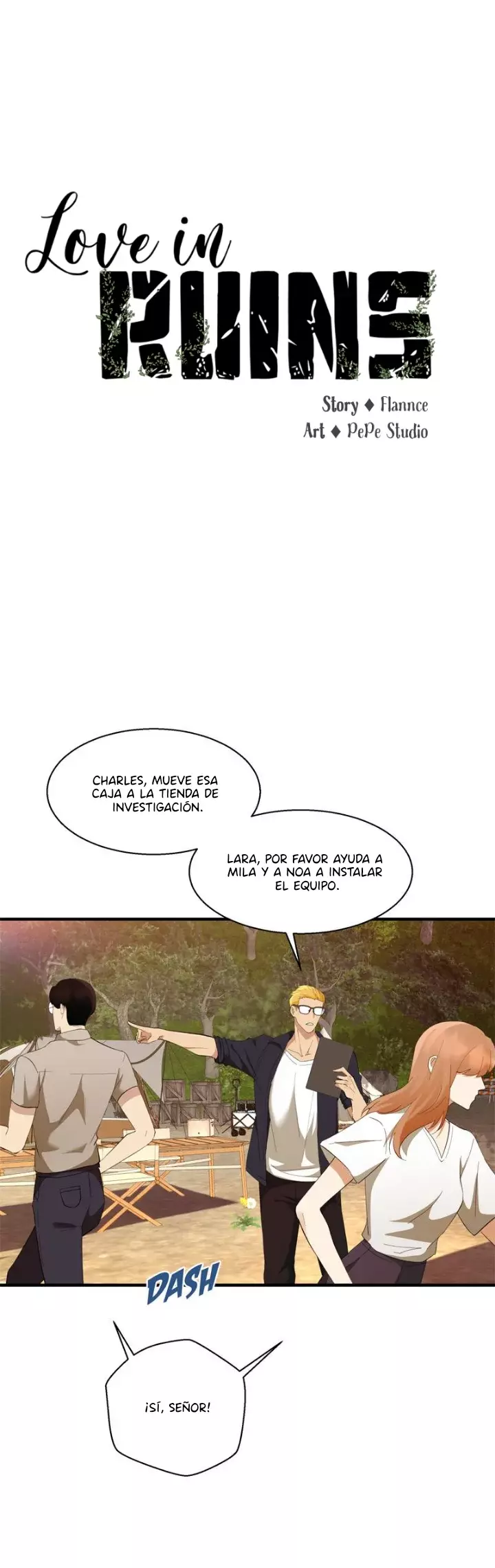 Amor en ruinas capítulo 1, página 4