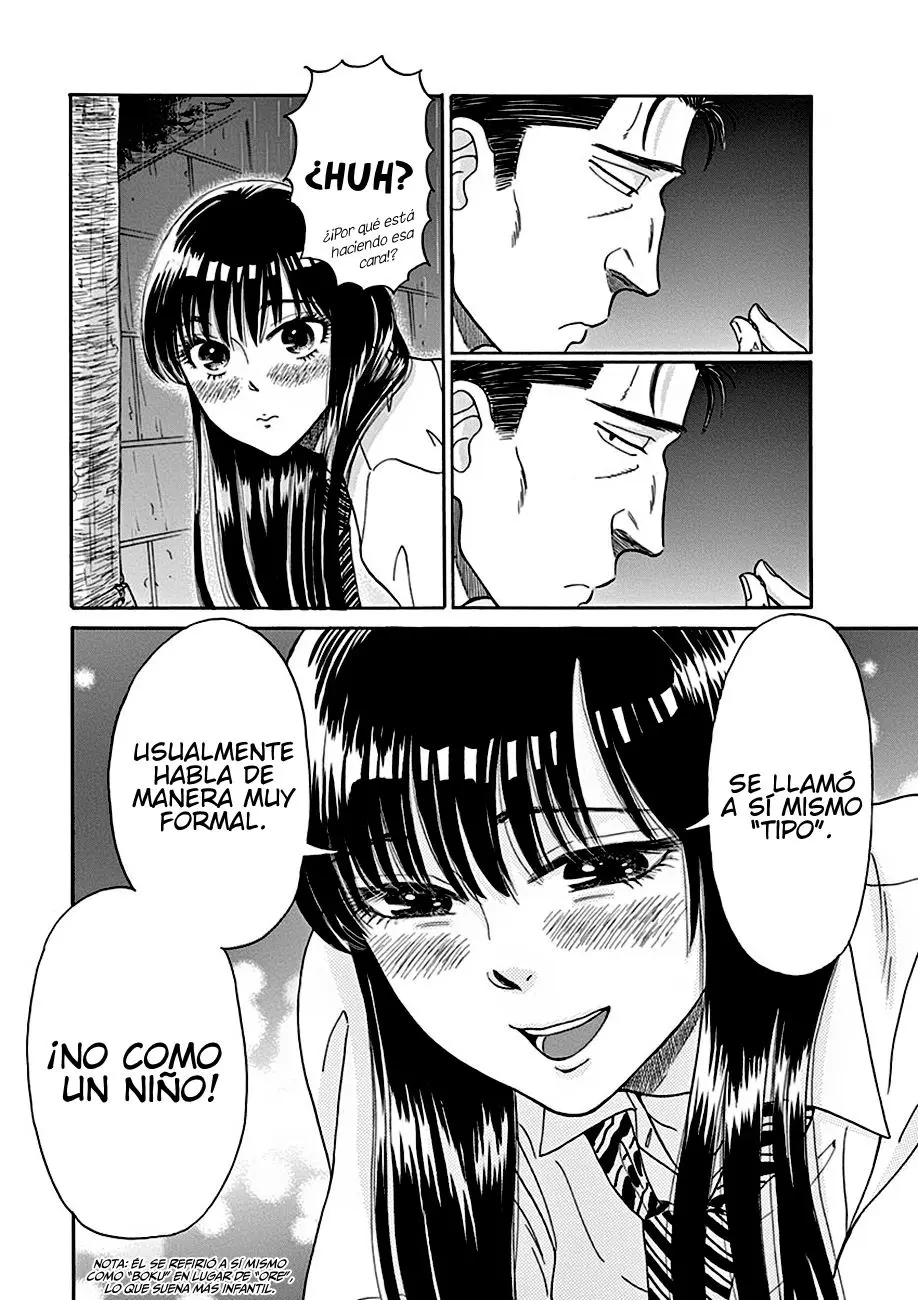 Empapandose lentamente en la dulce lluvia capítulo 10, página 17