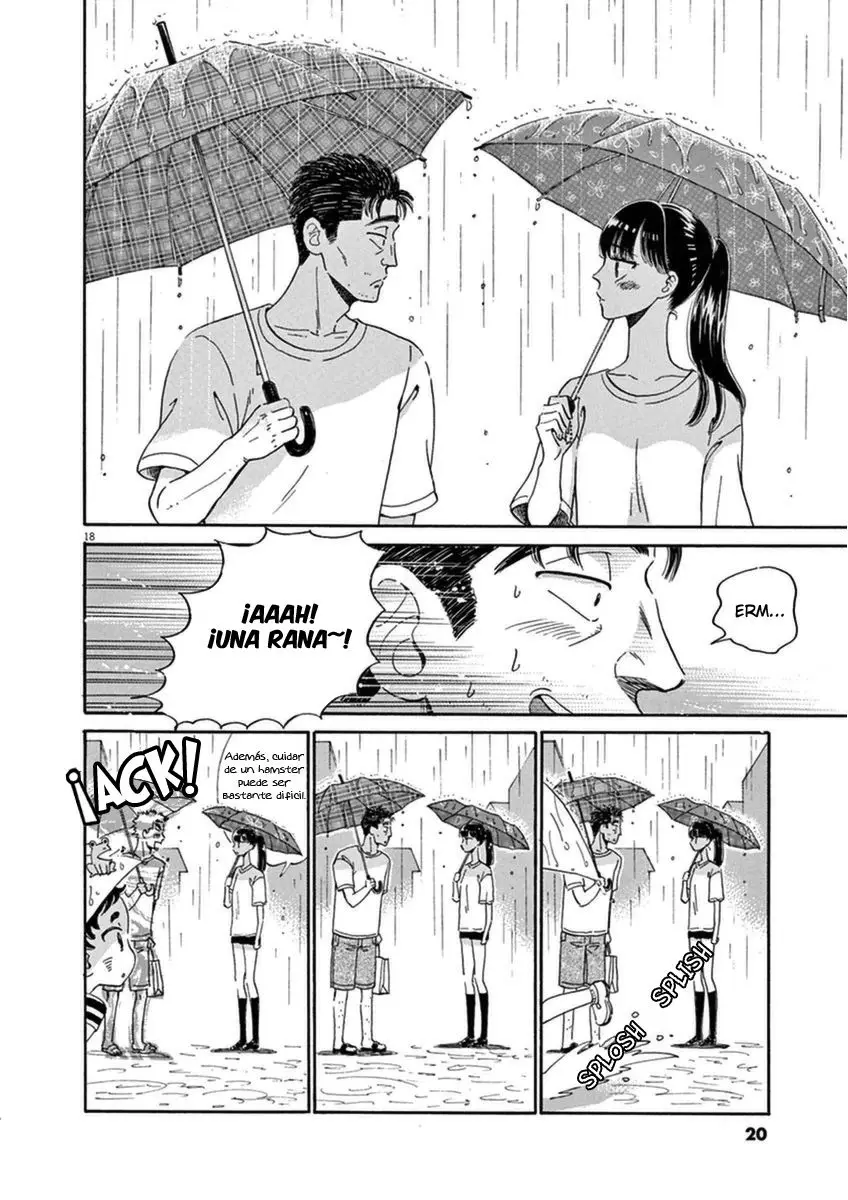 Empapandose lentamente en la dulce lluvia capítulo 17, página 22