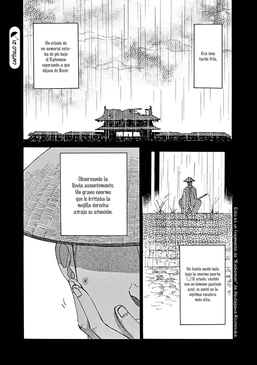 Empapandose lentamente en la dulce lluvia capítulo 21, página 1