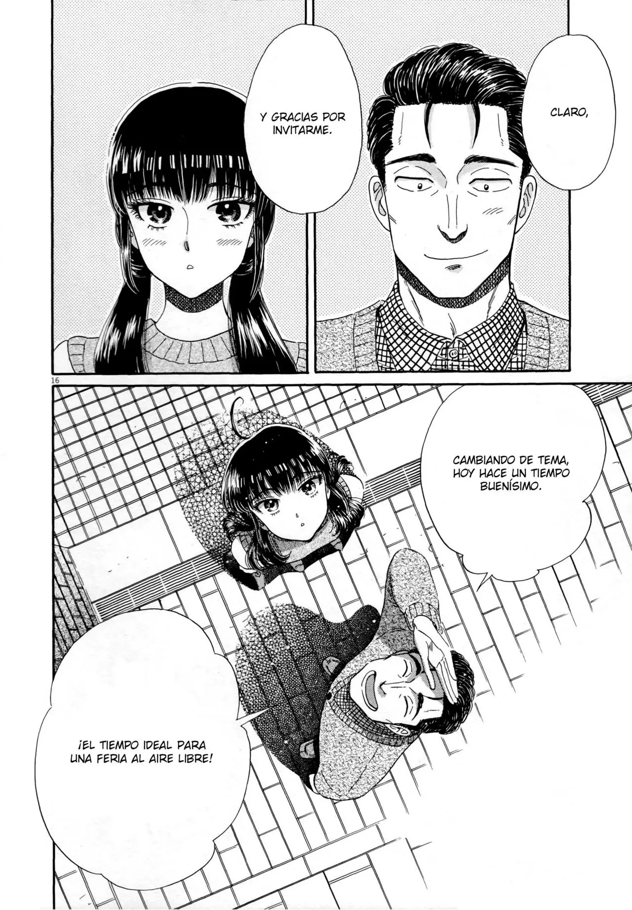 Empapandose lentamente en la dulce lluvia capítulo 37, página 16
