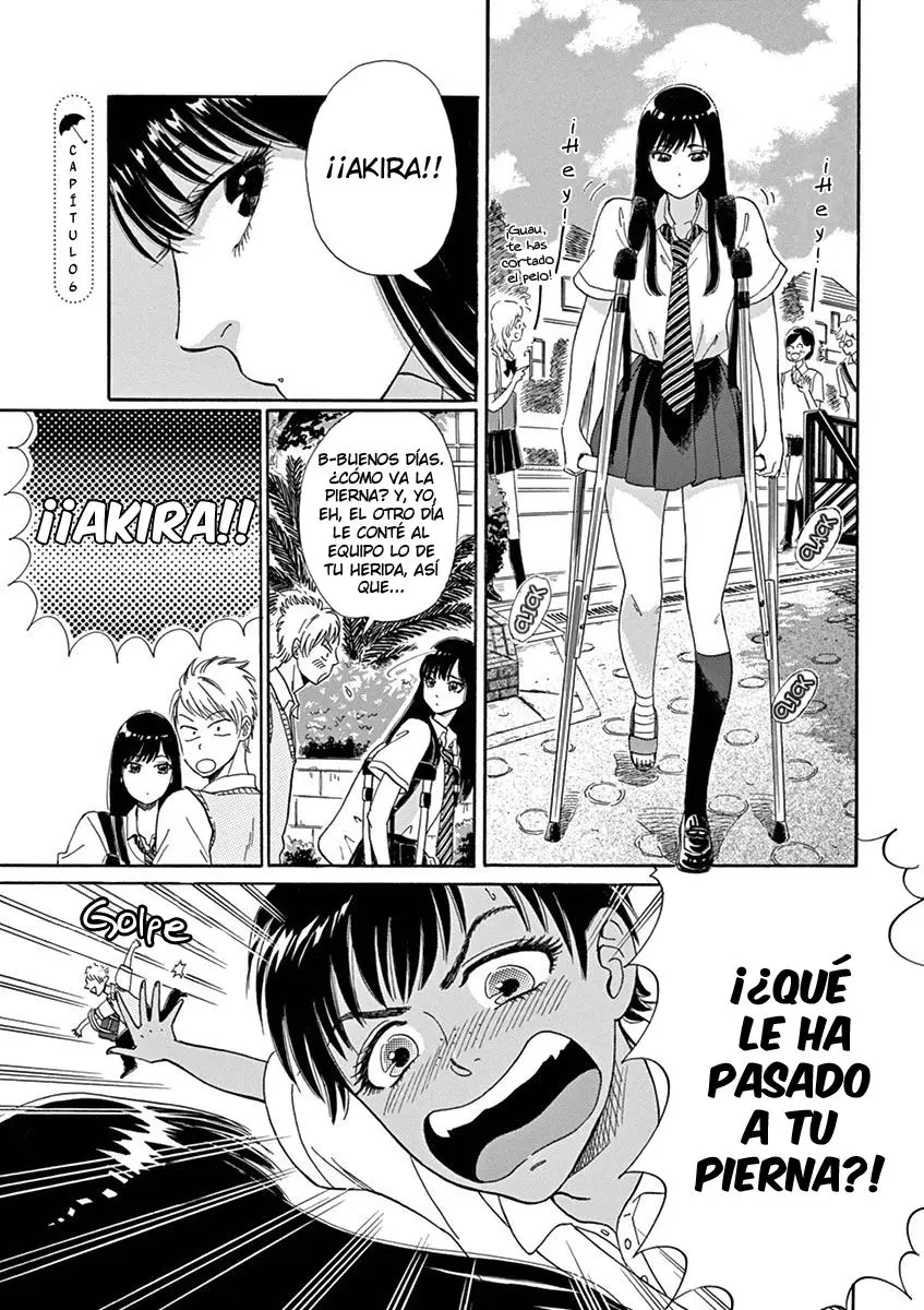 Empapandose lentamente en la dulce lluvia capítulo 6, página 1