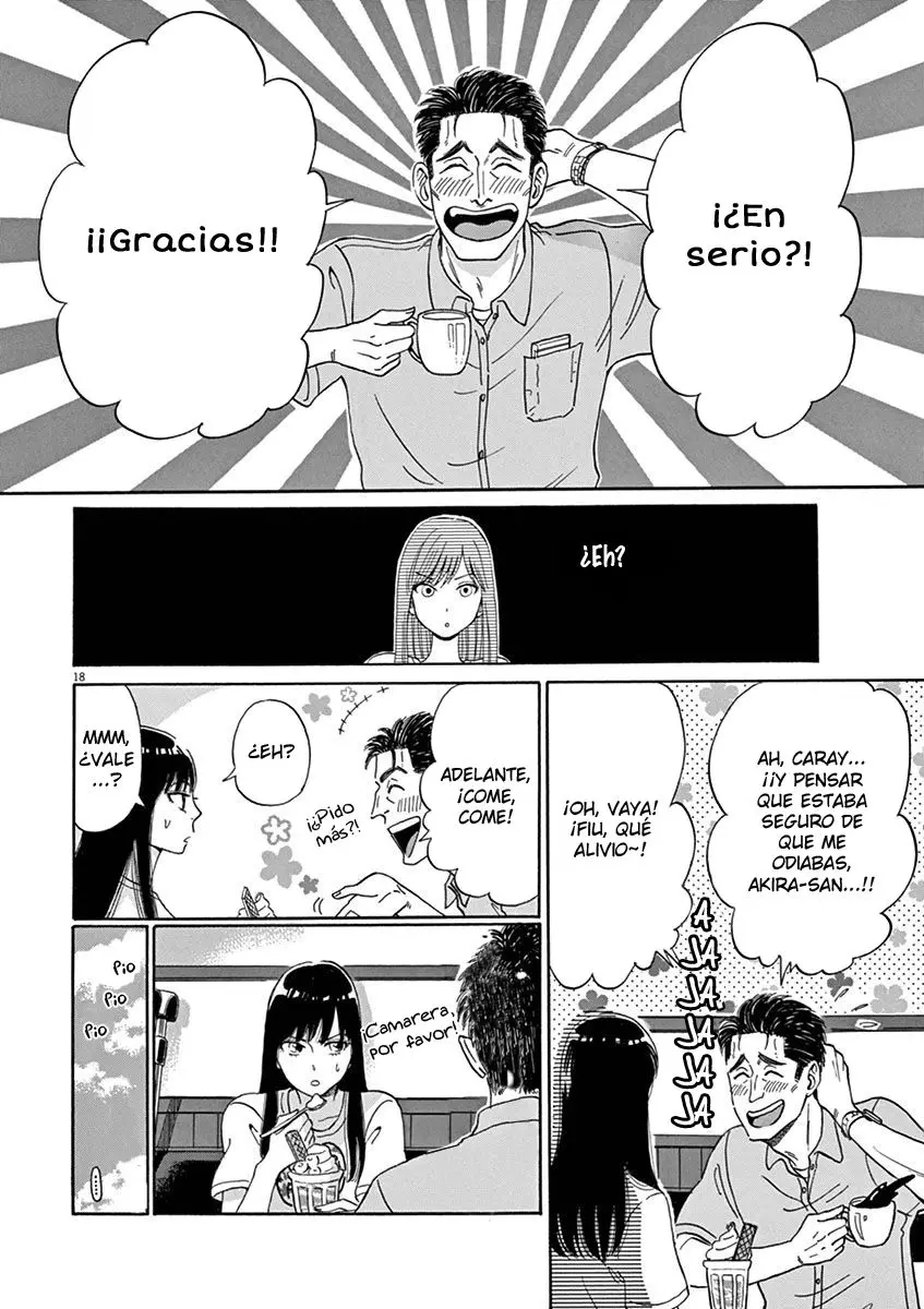 Empapandose lentamente en la dulce lluvia capítulo 6, página 18