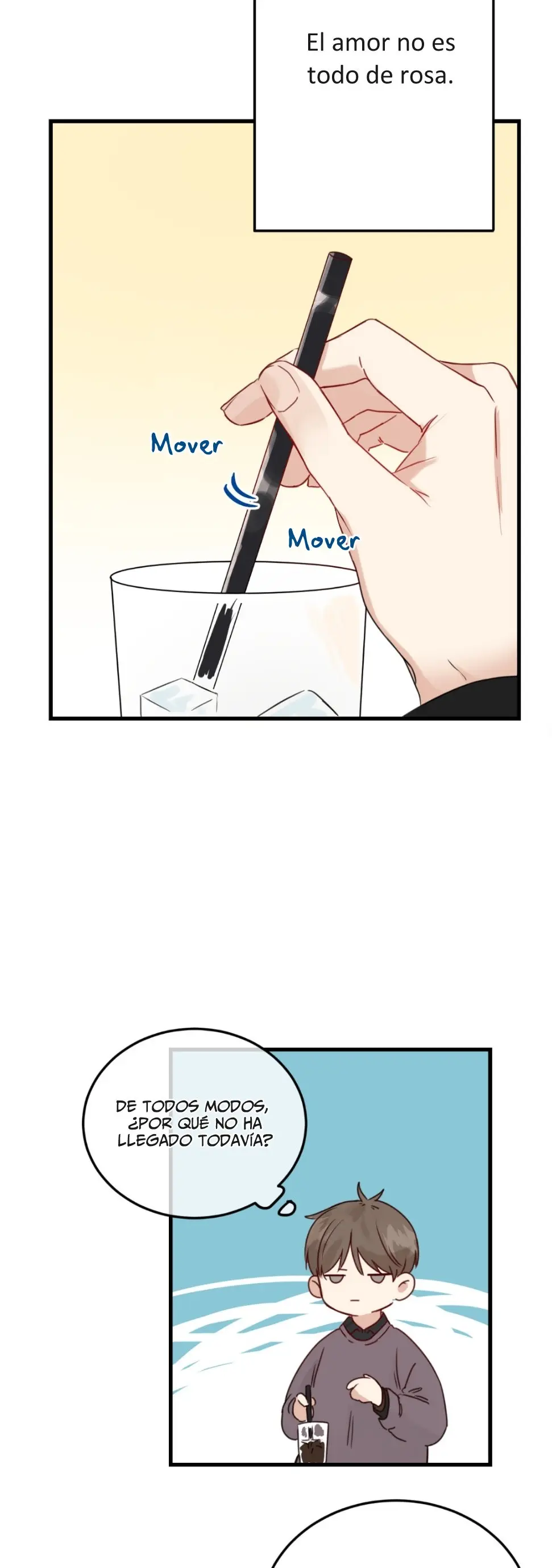 Amor poco común capítulo 1, página 9