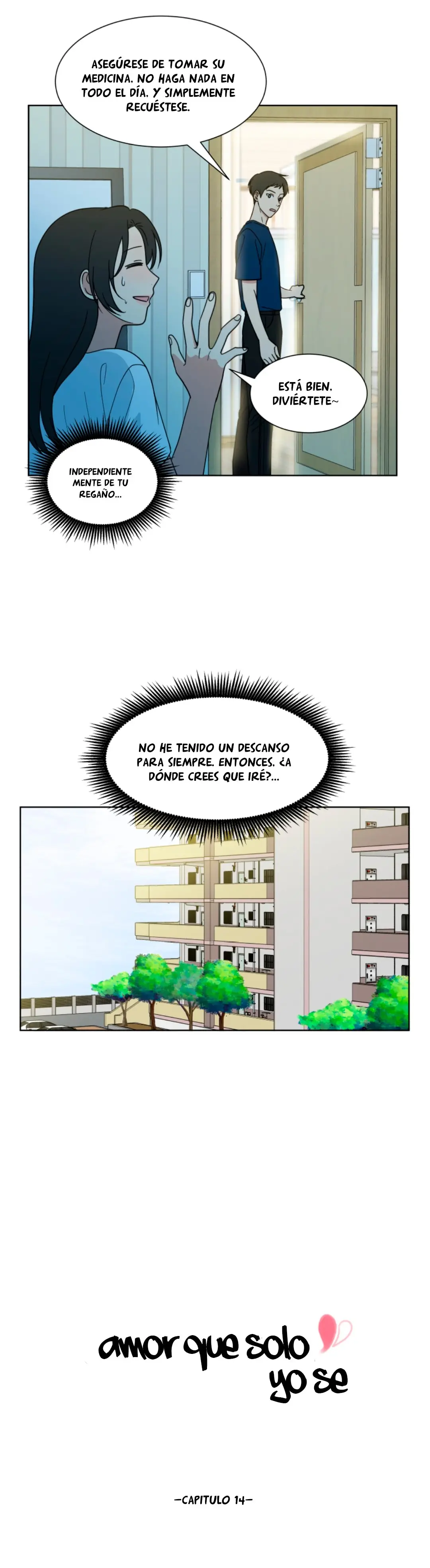 Amor que solo yo sé capítulo 14, página 11