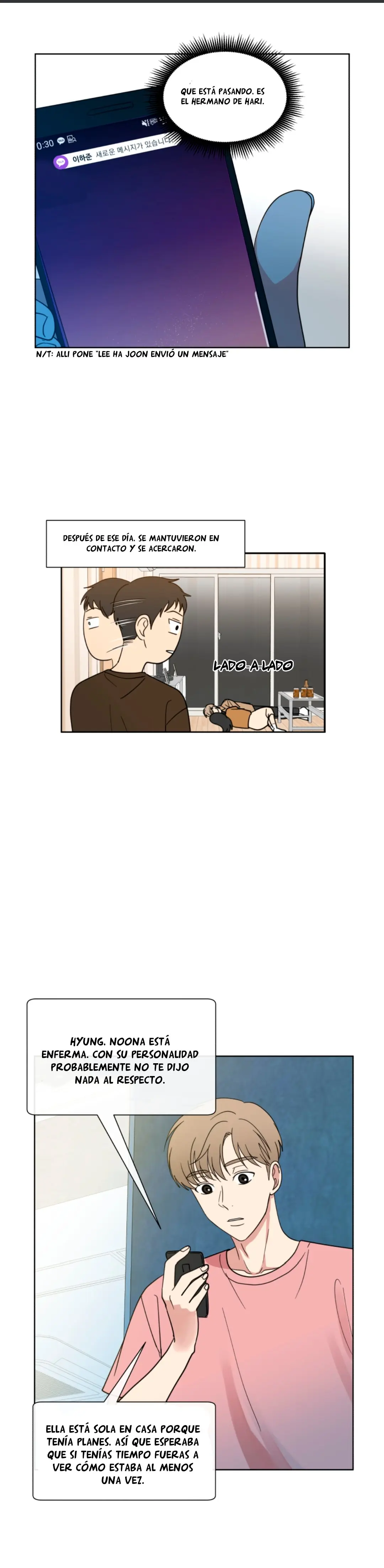 Amor que solo yo sé capítulo 14, página 18