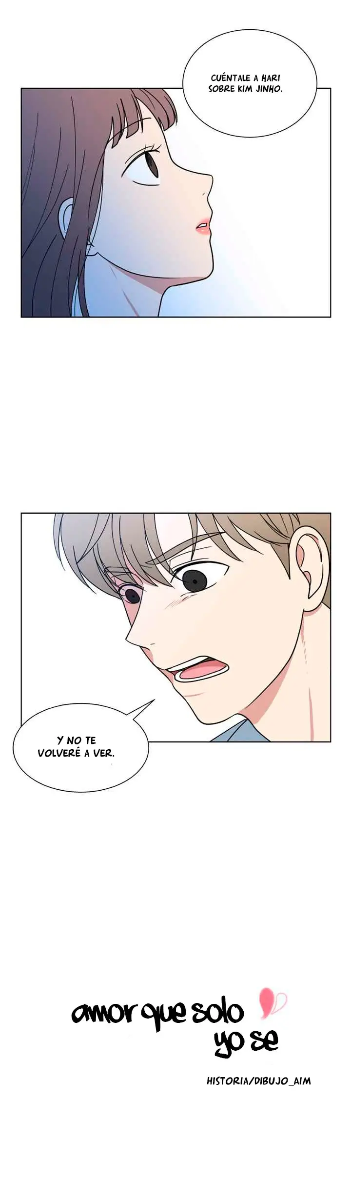Amor que solo yo sé capítulo 17, página 32