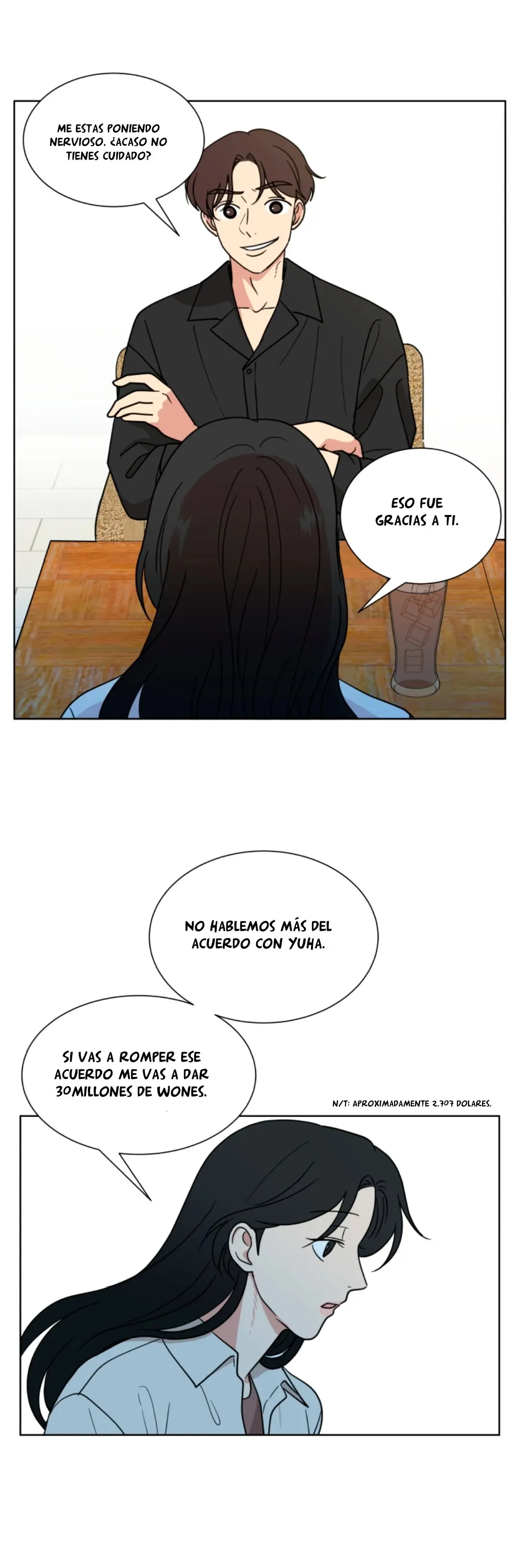 Amor que solo yo sé capítulo 19, página 8