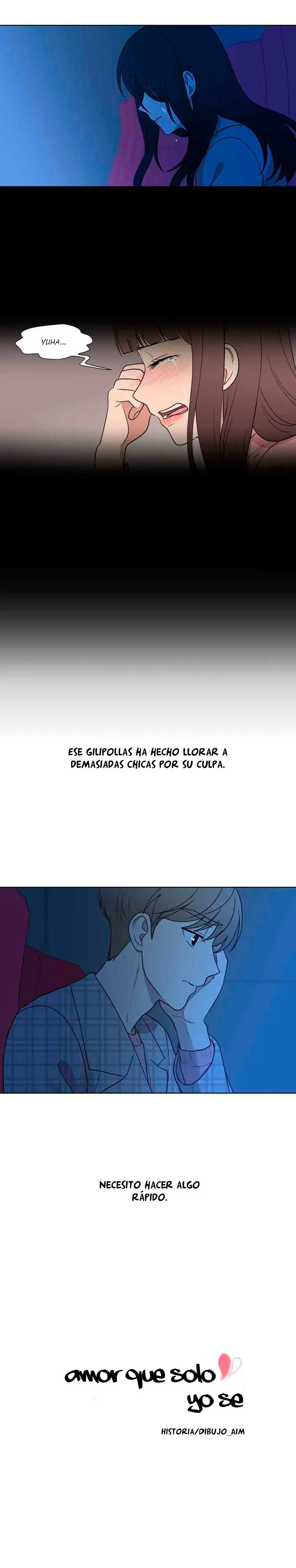 Amor que solo yo sé capítulo 3, página 15