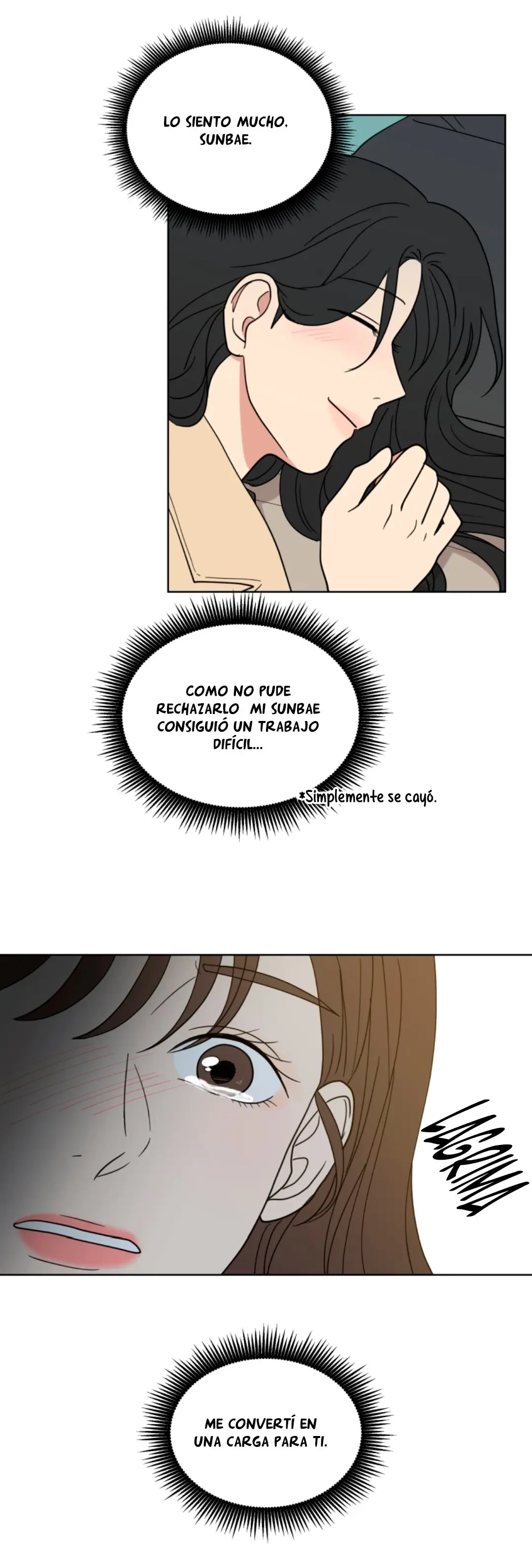 Amor que solo yo sé capítulo 31, página 13
