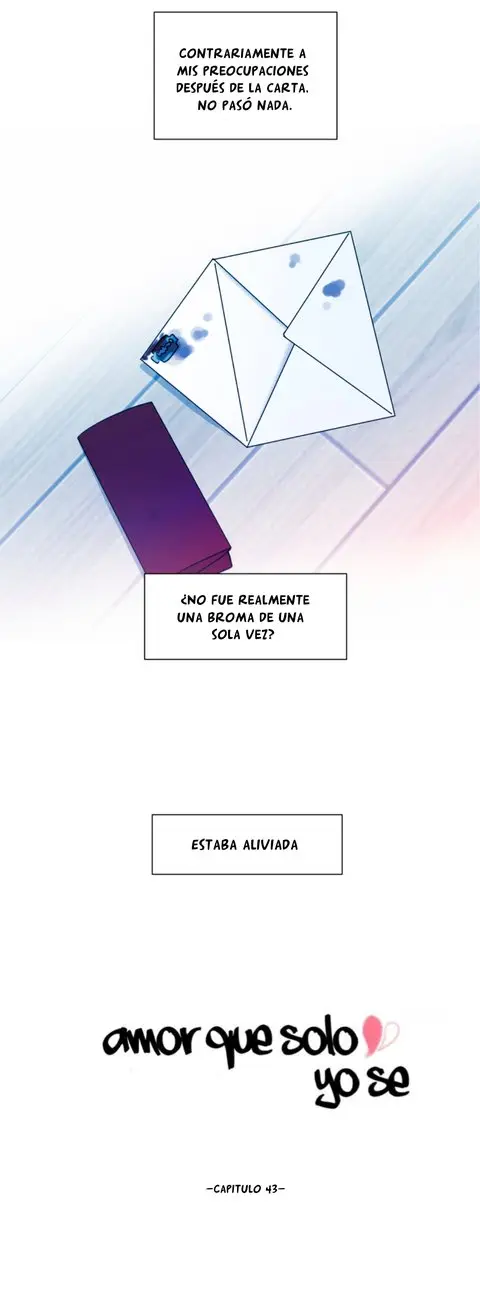 Amor que solo yo sé capítulo 43, página 11